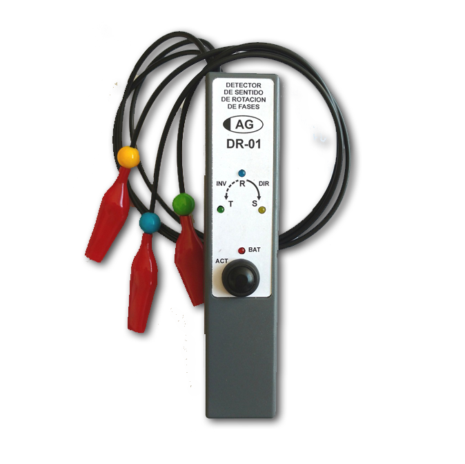 DR-01 Detector de Sentido de Rotación de Fases