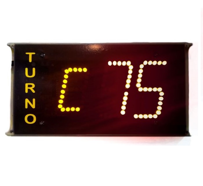 LT-100R Indicador de Turnos a Control Remoto