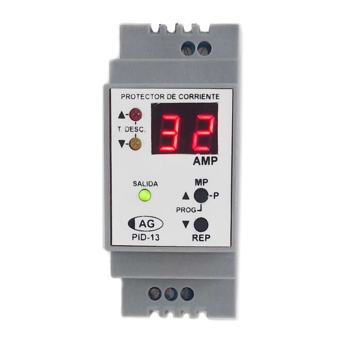 PID-13H Protector por SOBREINTENSIDAD, con Histéresis