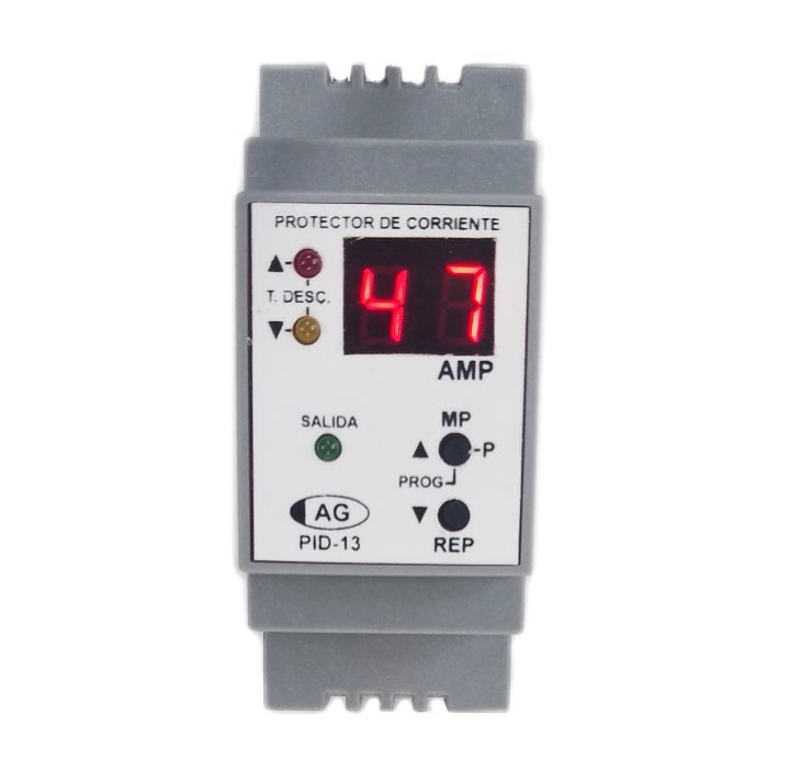 PID-13P Protector por Sub y Sobreintensidad, complemento de Protector de tensión