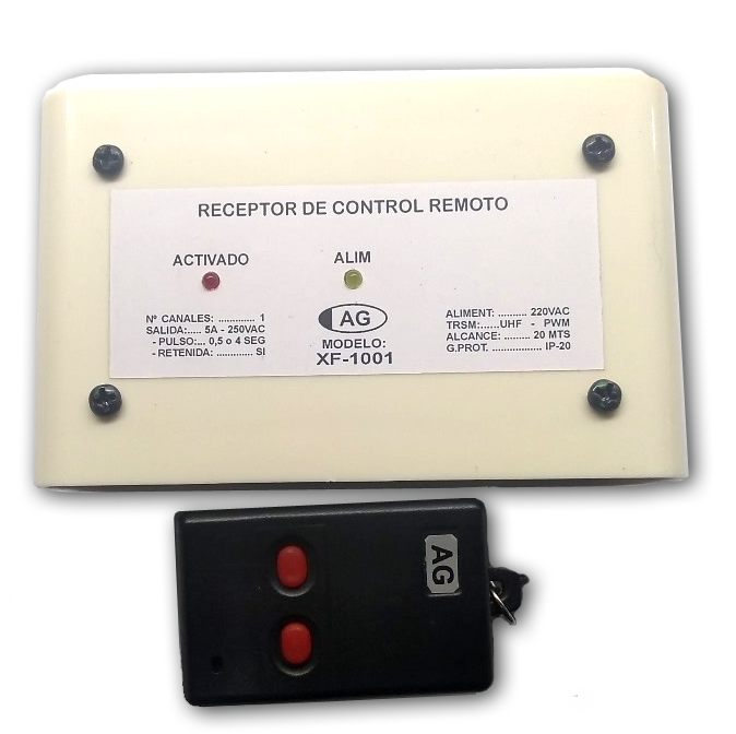 XF-1001 Control remoto 1 Canal