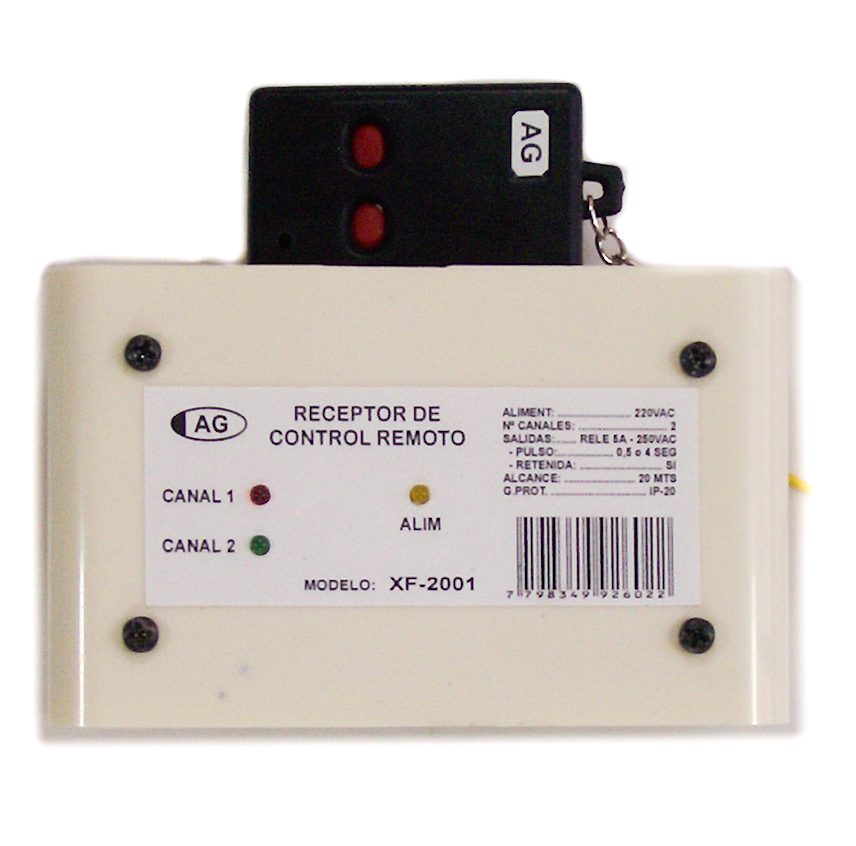 XF-2001 Control Remoto 2 canales
