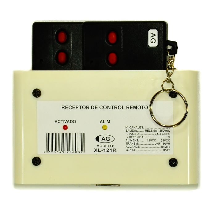 XL-121R Control Remoto 1 Canal (12VCC)