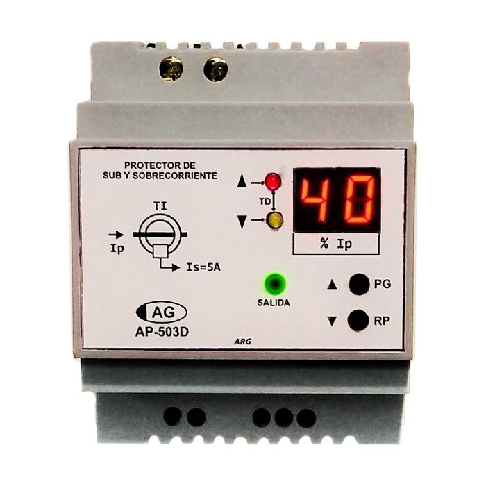 AP-503D  Protector Digital por Sub y Sobrecorriente
