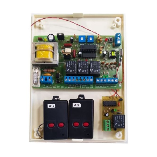 CP-301G  Control para Portones Automáticos de 1 Movimiento