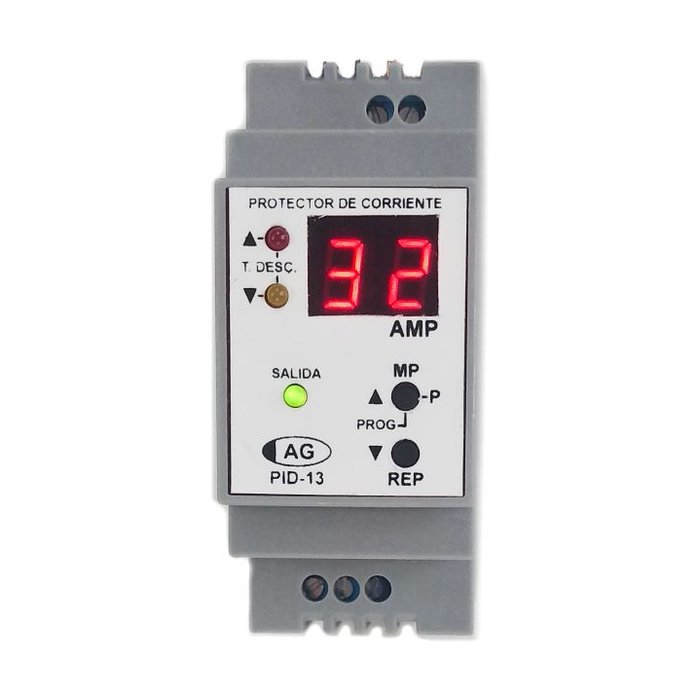 PID-13H  Protector por SOBREINTENSIDAD, con Histéresis