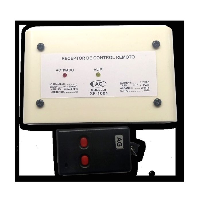 XF-1001  Control remoto 1 Canal